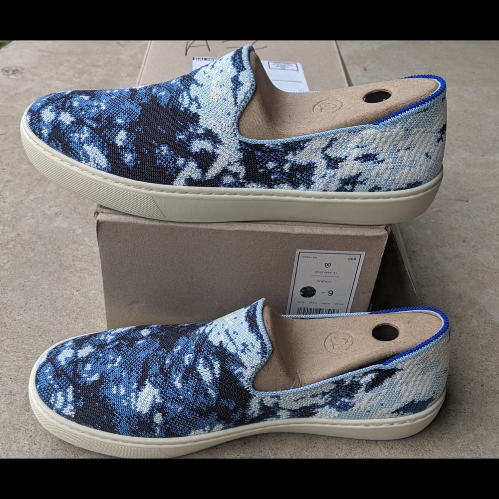 BNIB Rothy’s Shibori Sneakers